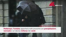 Ondata di maltempo sull'Italia, pioggia e neve: le previsioni