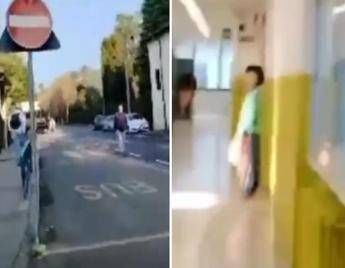 Prof accoltellata a scuola, i momenti prima dell'aggressione e la fuga del 13enne - Video