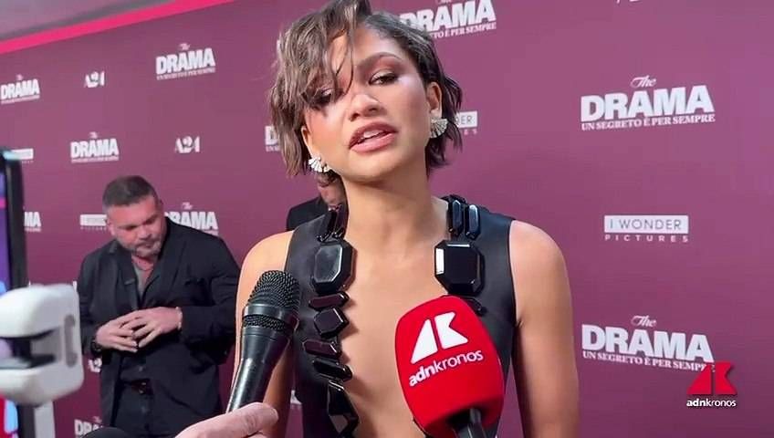 Zendaya e Pattinson a Roma, i loro segreti sull'amore all'anteprima di 'The Drama'