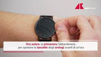 Ora legale, stanotte lancette avanti di un'ora