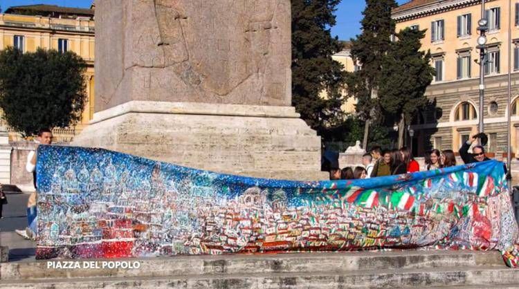 Riscoprire le Maxitele di Carlo Riccardi, il suo 'grido colorato' rivive in un video