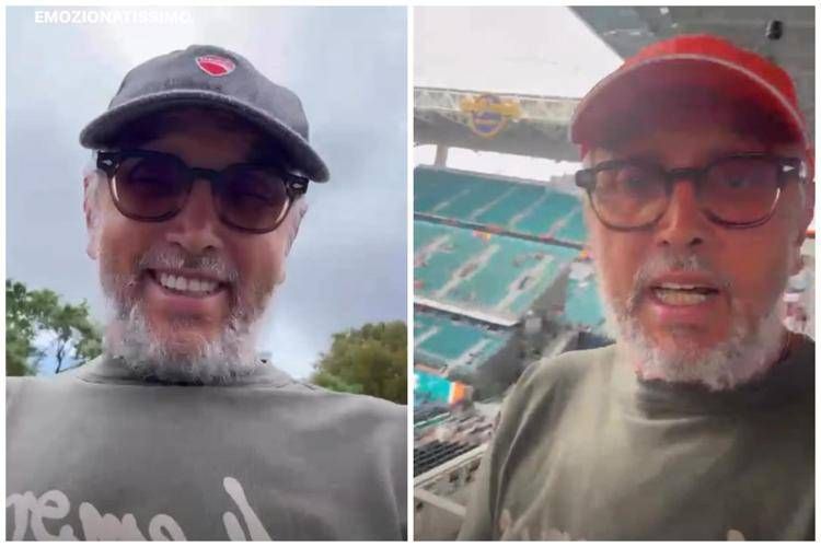 Bruno Barbieri a Miami - Instagram