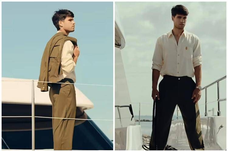 Carlos Alcaraz sullo yacht - Instagram