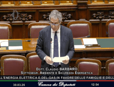 Claudio Barbaro, sottosegretario all’Ambiente e alla Sicurezza energetica
