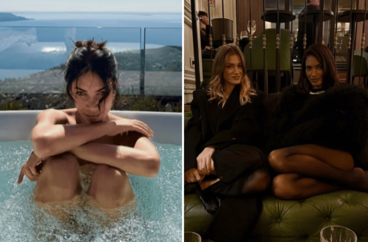 Elodie, è amore con Franceska? Tra vasche da bagno e cene di lusso, la fuga in montagna