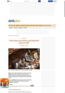 Indonesia: Sigit to Parliament on Brigadir J case, Propam interference and suspicions of obstruction