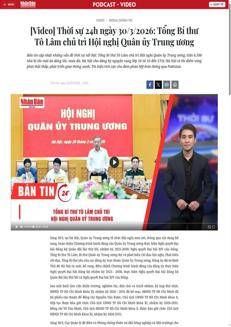 Vietnam: Tô Lâm presiede conferenza del Comitato militare centrale, Hanoi avvia misure su scuola e basse emissioni