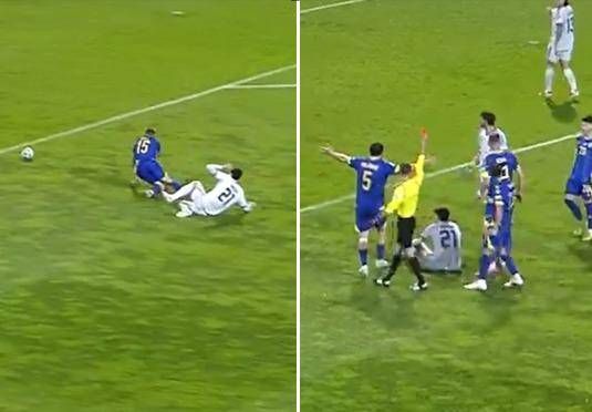 Bosnia-Italia, Bastoni espulso in finale playoff Mondiale: cos'è successo