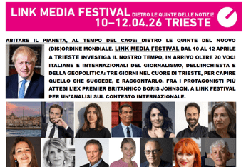 Link Media Festival, protagonista l'ex premier britannico Boris Johnson