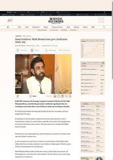 Pakistan: Il governo smentisce voci di smart lockdown, rassicurando la nazione