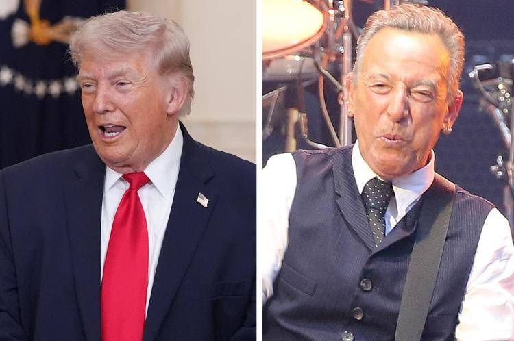 Donald Trump e Bruce Springsteen