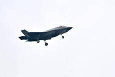 Un F35 in volo (Fotogramma/Ipa)