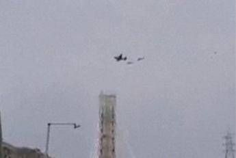 Gli F15 in volo  (Afp)