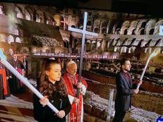 Il Papa alla Via Crucis