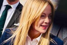La premier Giorgia Meloni - Palazzo Chigi