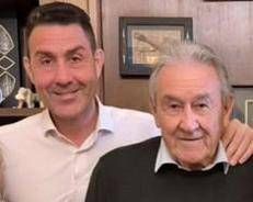 Roberto Vannacci con il padre Gaspare, foto da Instagram