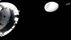 Artemis II e la Luna - Nasa /X