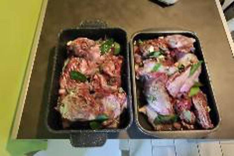 Nutrie arrosto - (Dal video di Michel Marchi)