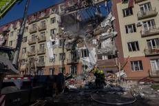 Attacco a Odessa (Afp)