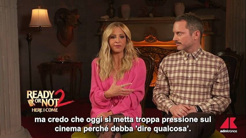 Sarah Michelle Gellar ed Elijah Wood: "Non siamo solo Buffy e Frodo, ecco come siamo andati oltre"