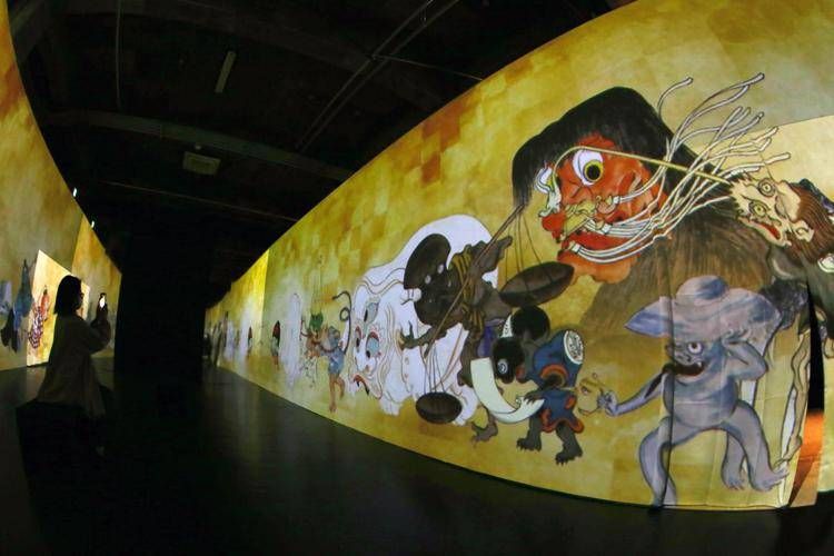 Giappone, nuove tecnologie ridanno vita agli yokai in un evento artistico immersivo a Tokyo