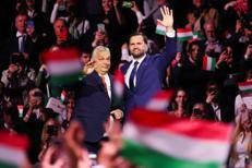 Il premier ungherese Viktor Orban e il vicepresidente Usa JD Vance a Budapest: domenica 12 aprile si vota in Ungheria  - Fotogramma/Ipa
