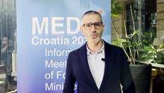 Tajani a Spalato per riunione ministeriale gruppo Med 9: videoselfie dal nostro inviato