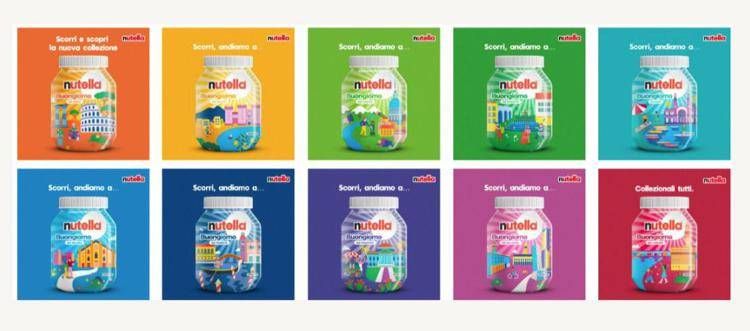 Nutella Buongiorno, la nuova limited edition dedicata a 10 città d’arte italiane﻿