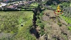 Petacciato, la frana in Molise  - Ipa