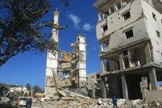 Macerie in Libano - (Afp)