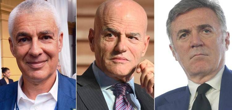 Mariani, Descalzi e Cattaneo (Fotogramma)