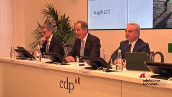 Economia: Cdp chiude 2025 con utile netto di 3,4 mld