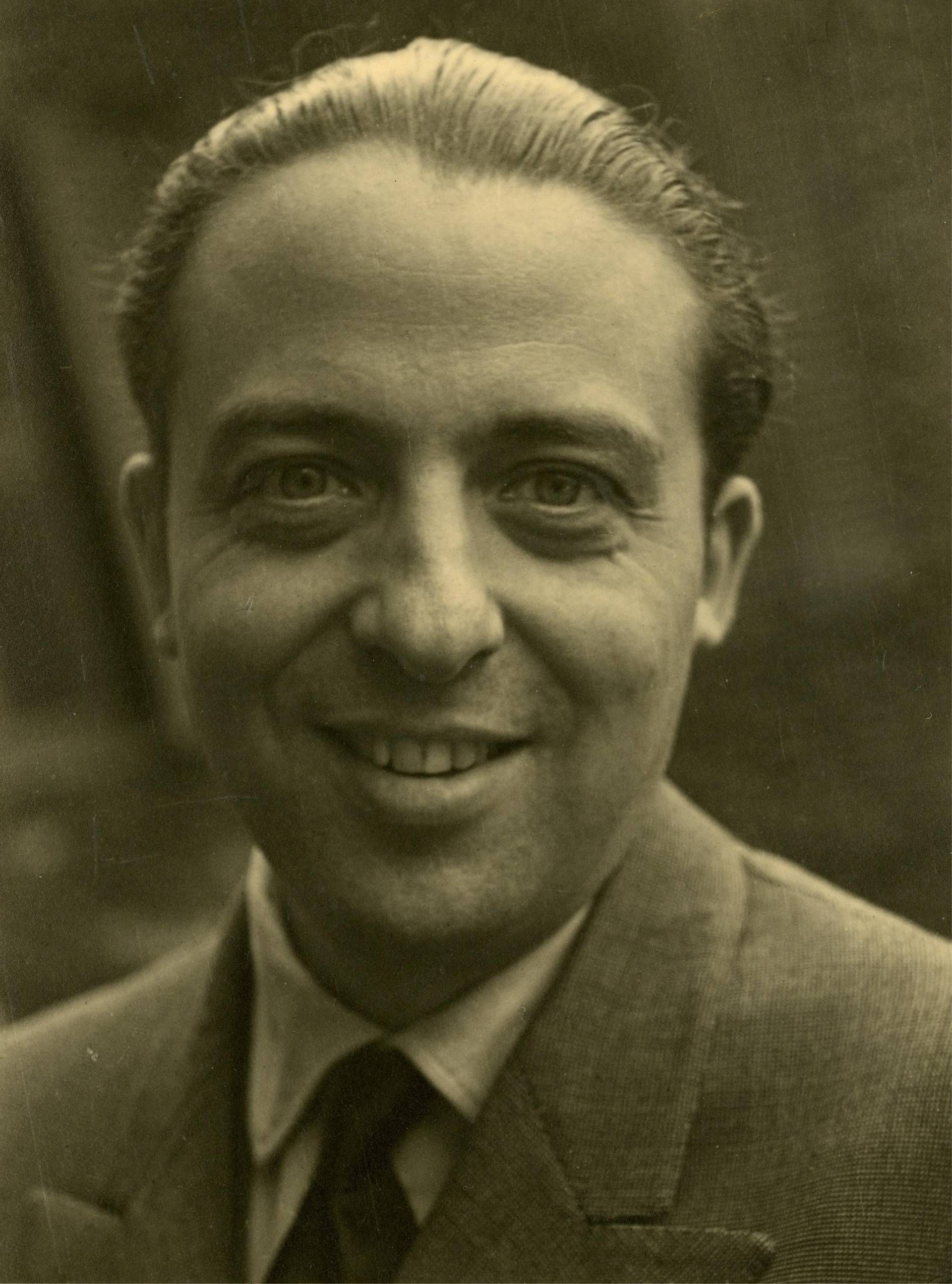 Ritratto di Enrico Cuccia realizzato da Antonello Gerbi, Eastbourne, 1947  (Fonte: Archivio Storico Intesa Sanpaolo)