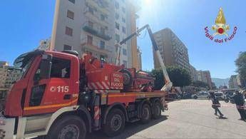 L'incidente a Palermo - Vigili del Fuoco