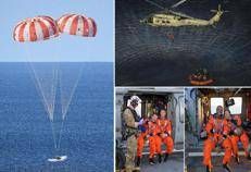 Il rientro dell'Artemis II - (Nasa)