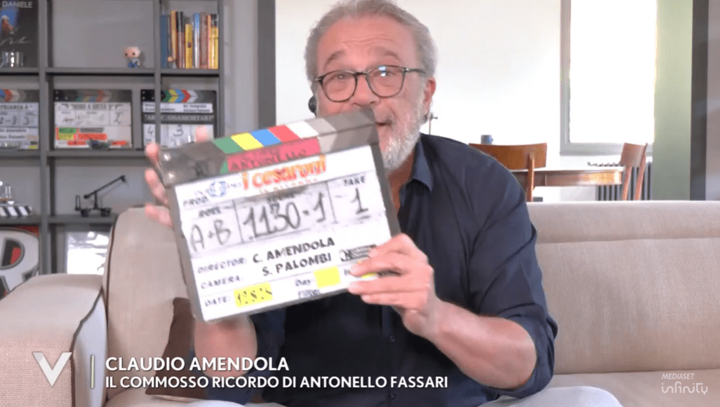 Claudio Amendola ricorda Antonello Fassari: "Anche lui guarderà i Cesaroni da lassù"