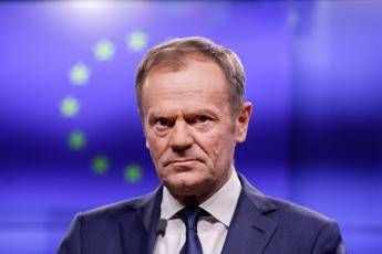 Il premier polacco Donald Tusk - Afp