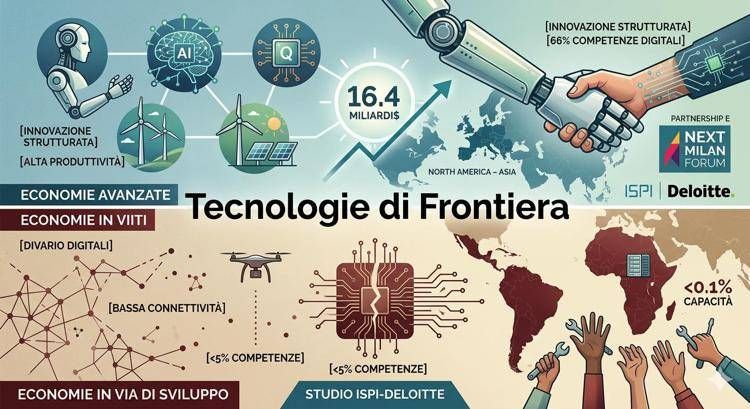 L'economia globale delle tecnologie emergenti: valore di mercato e asimmetrie di crescita