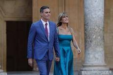 Pedro Sanchez con la moglie Begona Gomez - (Ipa)