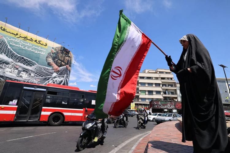 Bandiera Iran - (Afp)