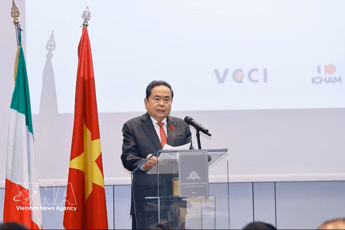 Italia-Vietnam: presidente Assemblea Nazionale partecipa a dialogo su rafforzamento cooperazione
