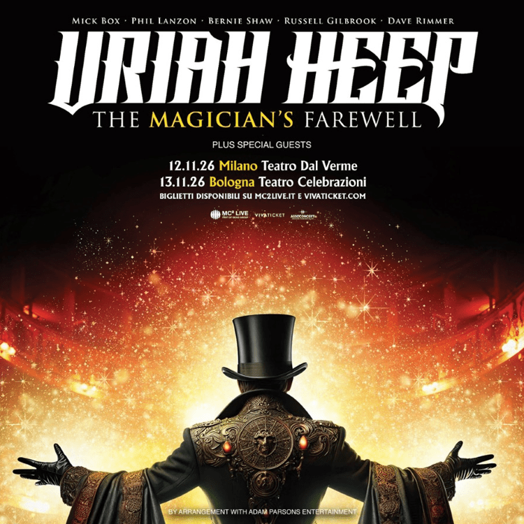 Uriah Heep tornano in Italia con due date a novembre
