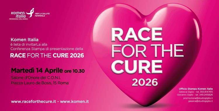 Roma si tinge di rosa, dal 7 al 10 maggio torna la Race for the Cure