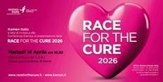 Roma si tinge di rosa, dal 7 al 10 maggio torna la Race for the Cure