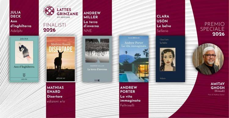 Premio Lattes Grinzane, scelta la cinquina 2026