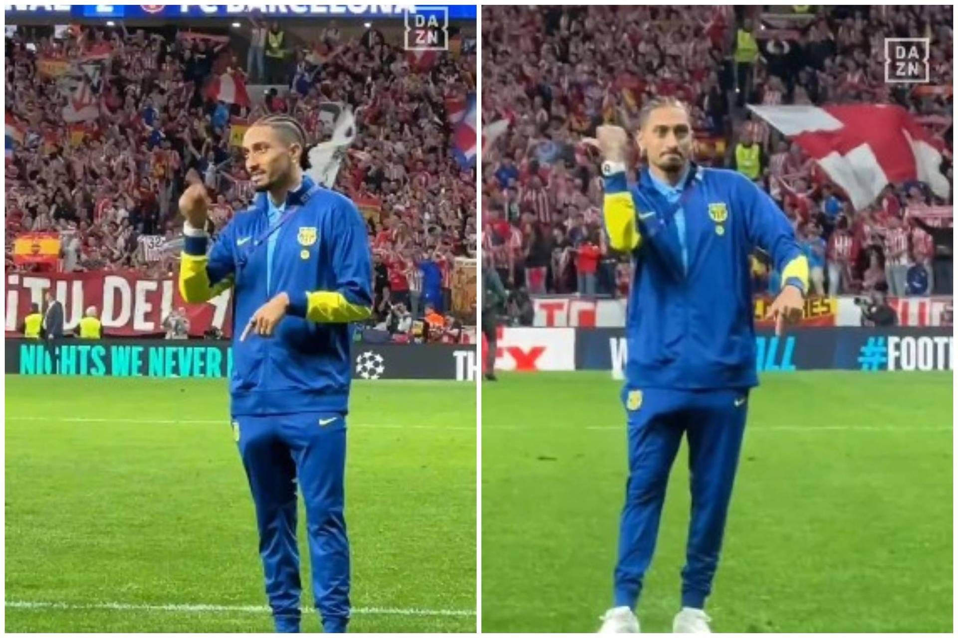 Champions, Raphinha e la profezia (sbagliata) in Atletico-Barcellona