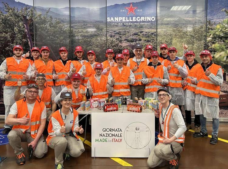 Sanpellegrino celebra il Made in Italy aprendo alle scuole porte stabilimento di San Giorgio in Bosco