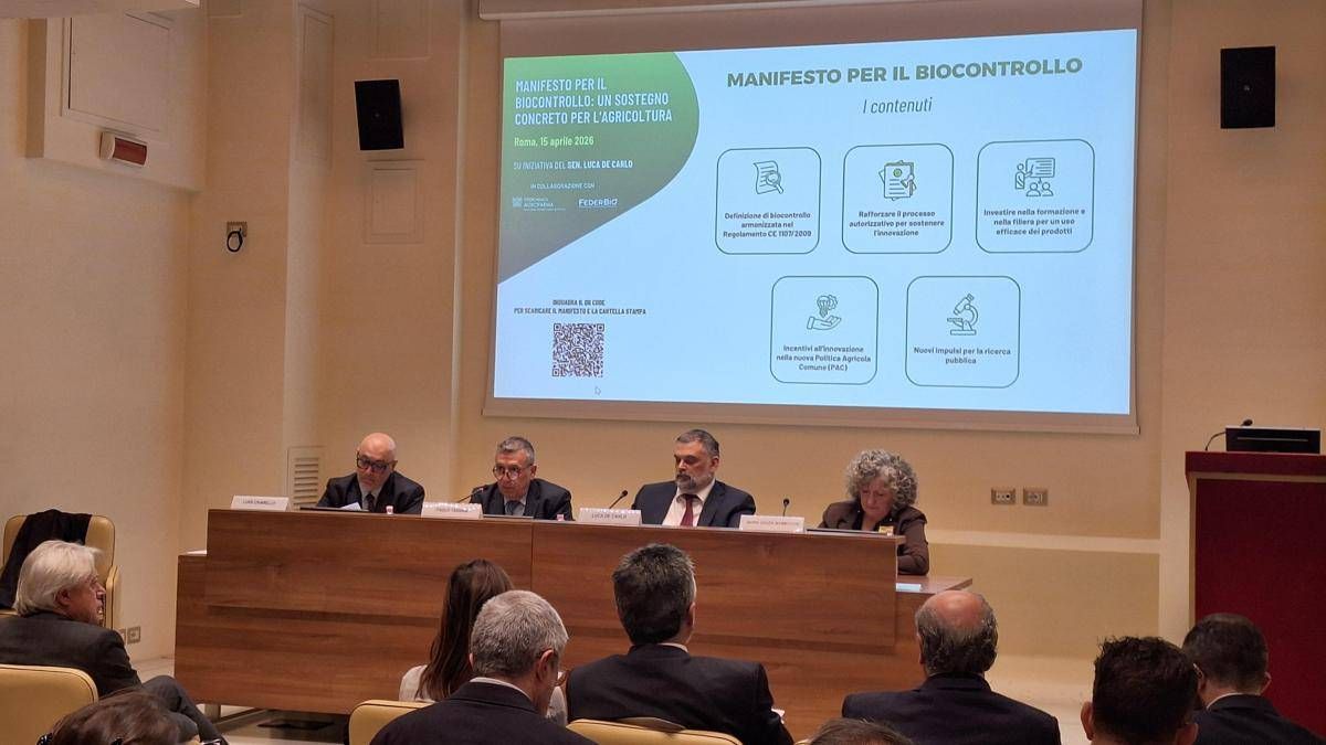 Agricoltura, a Roma presentato Manifesto sul Biocontrollo