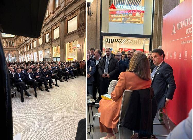 Da Schlein a Fratoianni, centrosinistra schierato per il libro di Giuseppe Conte - Adnkronos