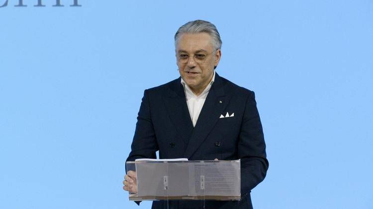 Il ceo di Kering, Luca de Meo, al Capital Markets Day a Firenze